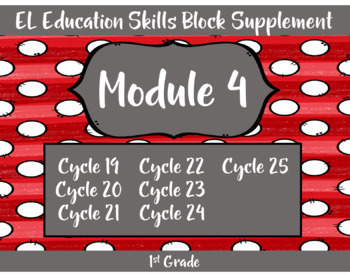 Preview of BUNDLE!  Expeditionary Learning (EL Education) Skills Block; Module 4