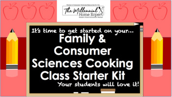 Preview of BUNDLE- FCS Cooking & Baking Class Starter Kit