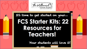 Preview of BUNDLE Family & Consumer Sciences Class Starter Kits