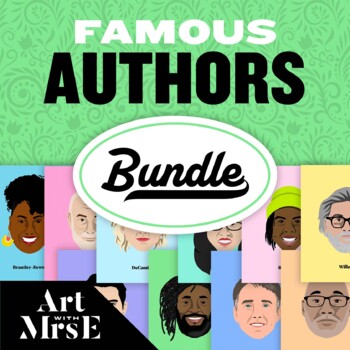 Preview of BUNDLE || Famous Authors Classroom Posters