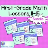 BUNDLE First Grade iReady Math Lessons 11, 12, 13, 14, and