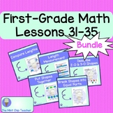 BUNDLE First Grade iReady Math Lessons 31, 32, 33, 34, and