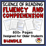 Preview of BUNDLE - Reading Comprehension, Fluency and Phonics For Older Students