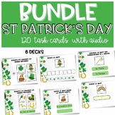 BUNDLE French St Patrick ' s day Vocabulary Games BOOM CAR