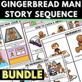 BUNDLE Gingerbread Man Story Sequence Activities | 5 Ginge
