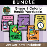 BUNDLE: Grade 4 Ontario Health Workbooks