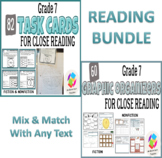 BUNDLE: Grade 7 Common Core Close Reading Graphic Organize