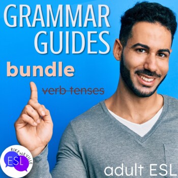 Preview of Grammar Guides with Worksheets BUNDLE (no verb tenses)