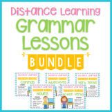 BUNDLE - Grammar Lessons - Distance Learning PowerPoints &