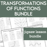 Graphing Transformations of Functions Algebra Jigsaw Lessons