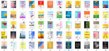 Preview of BUNDLE: Growth Mindset Posters, Positive Quotes, Classroom rules, 300 PAGES (1)