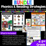 BUNDLE || Guided Reading Level A-D Phonics Lessons, Decoda