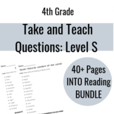 BUNDLE: HMH INTO: Take and Teach Questions Level S