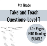 BUNDLE: HMH INTO: Take and Teach Questions Level T