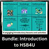 BUNDLE: HSB4U Introductory Unit