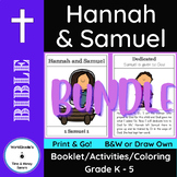 BUNDLE: Hannah and Samuel - Bible Story Booklet, Activitie