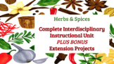 BUNDLE - Herbs & Spices Complete Interdisciplinary Unit wi