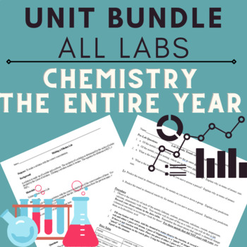Preview of BUNDLE: High School Chemistry Labs -- THE ENTIRE YEAR for Every Unit (41 Labs!!)