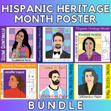 BUNDLE: Hispanic Heritage Month Collaborative Coloring Art