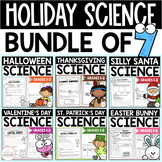 Holiday Science Experiment Bundle for Grades 1-2 with a Fr
