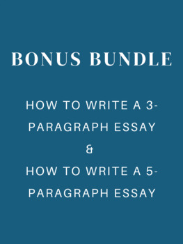Preview of BUNDLE: How to Write a 3-Paragraph Essay & How to Write a 5-Paragraph Essay