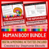 Human Body System Coloring and Reading Bundle | Printable 