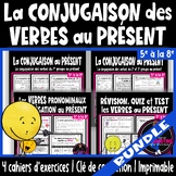 Verbes au présent I 4 cahiers d'activités I 4 French Verbs