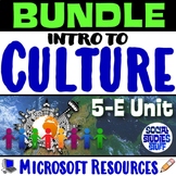 BUNDLE Microsoft | Intro to Culture 5-E Unit | Fun Lessons | Print and Digital