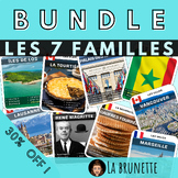 BUNDLE - Jeu des 7 familles - la Francophonie