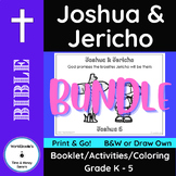 BUNDLE: Joshua and Jericho - Bible Story Booklet, Activiti