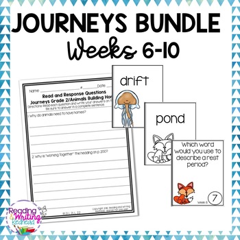 Preview of BUNDLE Journeys Second Grade Supplemental Resources for Weeks 6-10