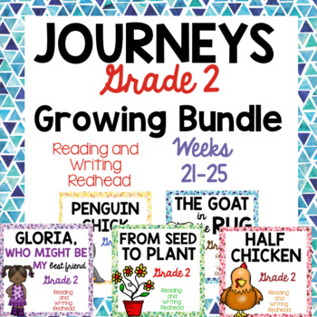Preview of BUNDLE Journeys Second Grade Weeks 21-25