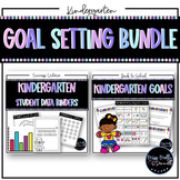 BUNDLE | Kindergarten Goals | Goal Tracker | Student Data 