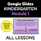 BUNDLE Kindergarten Math Module 1 Lessons 1-37 Slides - Or