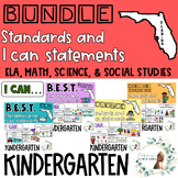 BUNDLE! Kindergarten Standards! BEST ELA & Math, Science, 