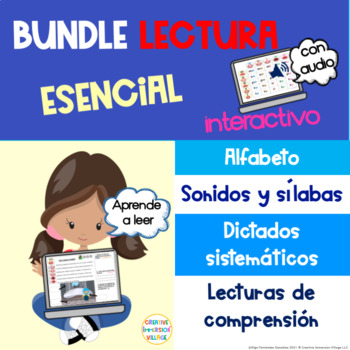 Preview of BUNDLE LECTURA ESENCIAL INTERACTIVO DIGITAL Y PAPEL READING INTERACTIVE SPANISH
