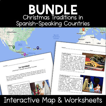 Preview of BUNDLE La Navidad: Christmas Traditions in Spanish-speaking Countries