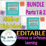 BUNDLE Leadership Lessons Pt. 1 & 2 (12 Lessons) ASB AVID 
