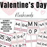 BUNDLE - Letter, Number, Math Fact Fluency Flashcards - Va