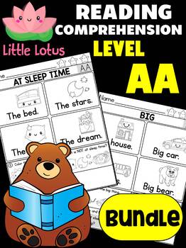 Preview of BUNDLE: Level AA Reading Comprehension Passages & Questions