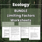 BUNDLE - Limiting Factors - Worksheets