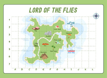 Preview of BUNDLE: Lord of the Flies, 1984, & Catcher in the Rye Units c