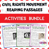 BUNDLE || Civil Rights Movement || READING PASSAGES & ACTI