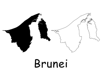 Preview of BUNDLE: Map of Every Country in Asia Asian Countries Maps JPG SVG PNG PDF EPS AI