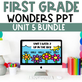 BUNDLE- McGraw-Hill Wonders First Grade Unit 5 PowerPoint 