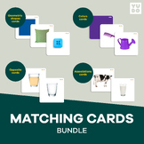 BUNDLE Montessori matching cards for  toddlers (3-6)