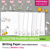 BUNDLE: Mother's Day Writing Paper for Mother's Day Crafts