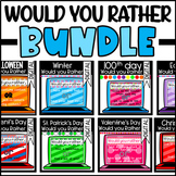 Would you Rather Holiday BUNDLE Valentine's Day, Christmas