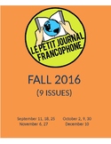 BUNDLE: News summaries for French students; FALL 2016