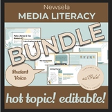 BUNDLE Newsela ESL & ELD Media Literacy and Bias (4 in one)